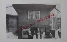 Graubünden Davos Metzgerei Maurer anno 1913
