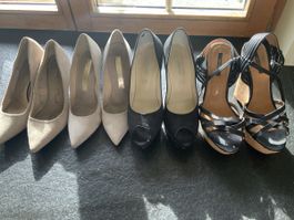 Sommer-Schuhpaket, verschiedene Marken, Grösse 39,neuw.
