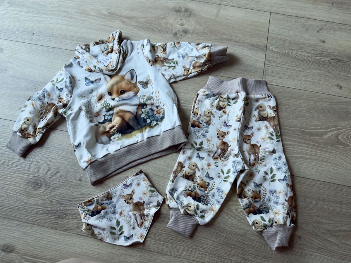 Ensembles coordonnés: Handgefertigter Kinder Pullover, Hose und Halstuch, 68/74 – Neuf avec emballage d'origine à Sarmenstorf par Nathaliie_21