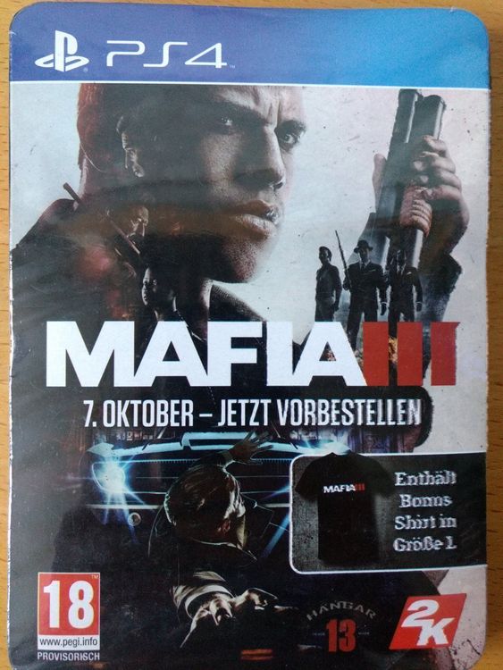 Mafia III T-Shirt (L) (NEU/OVP)