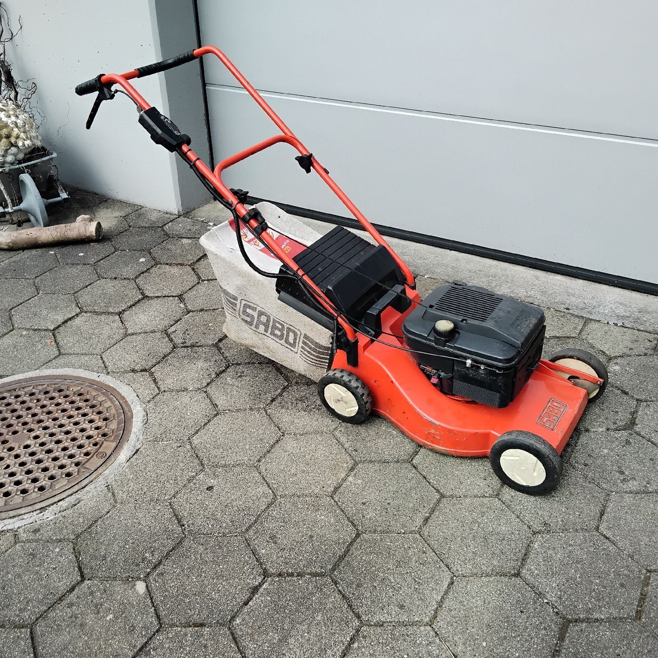 Tagliaerba: Sabo Rasenmäher Benzin Typ 100-3 gebraucht – Difettoso da Jonen venduto da Brokk 5