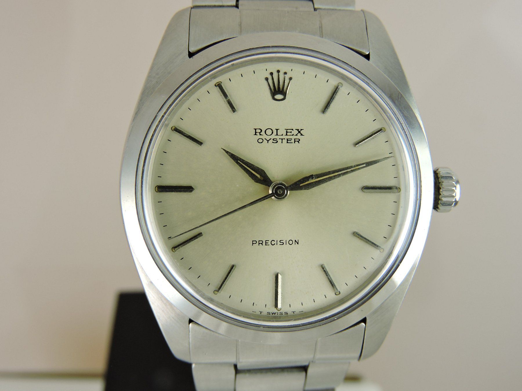 Rolex Orologi: 1966 Rolex Oyster Precision 36mm Oversize 6424 - Serviced – Usato da Bern venduto da Vintage-Oyster 3