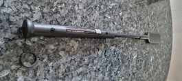 Schuhlöffel ausziehbar schwarz Kunststoff neu