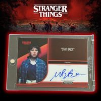 Millie Bobby Brown (Eleven) Autograph Card - Stranger Things
