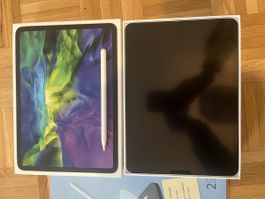 iPad Pro 11 2nd gen Tablet mit Apple Pencil und Schutzfolie