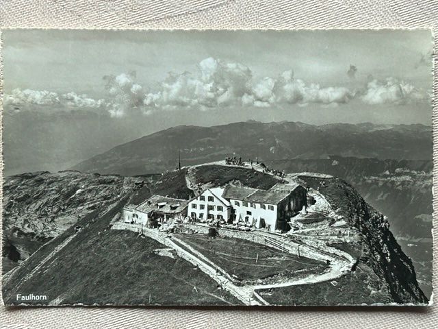 Cartoline postali: BE Faulhorn Berghotel – Nuovo (secondo la descrizione) da Gächliwil venduto da H-PL