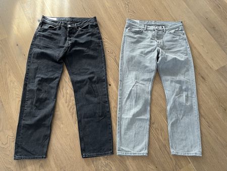 2 Jeans H&M Relaxed Fit Grösse 34/32