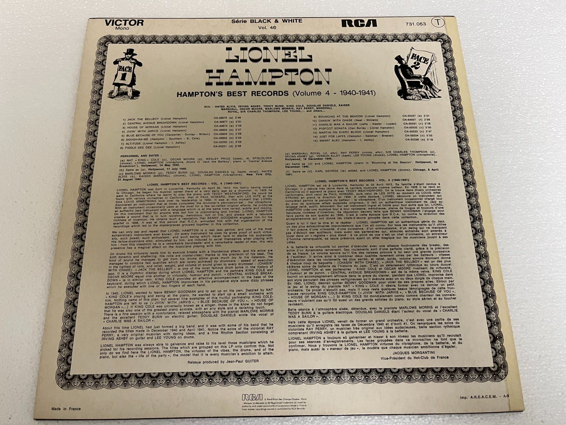 Dischi in vinile: LP  Lionel Hamptons Best Records LP – Usato da Mumpf venduto da dadaboygugu 1