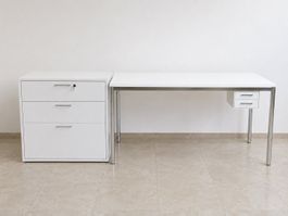 Set: Bosse Schreibtisch 160×80 cm + Witzig Schubladenschrank