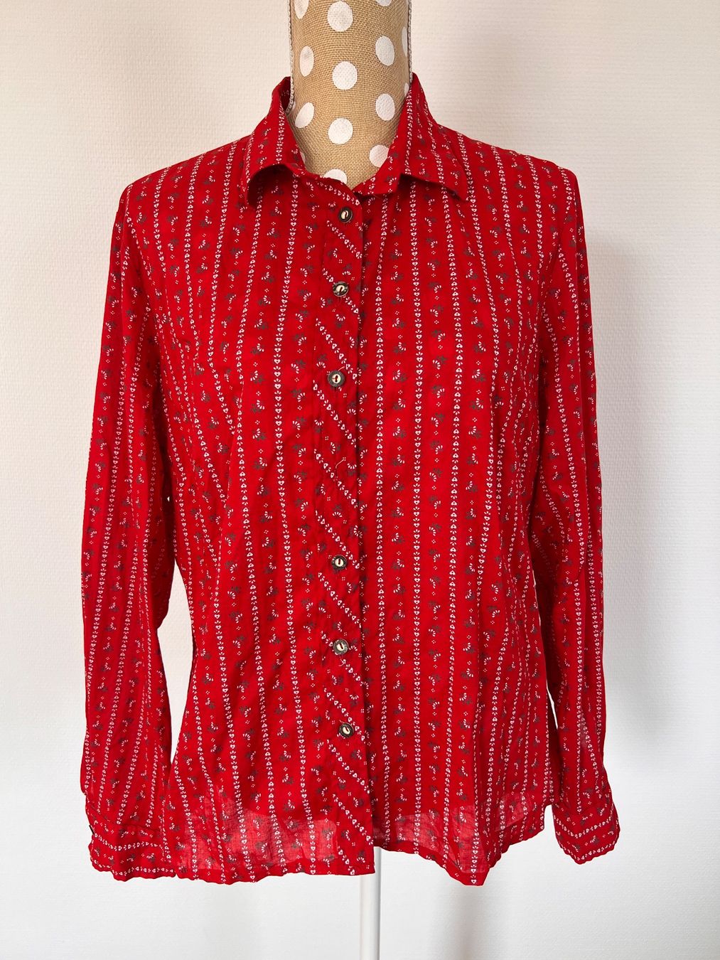 Camicette: Trachten-Bluse/Hemd, Made in Austria, Grösse M – Usato da Arbon venduto da reg_xn7l