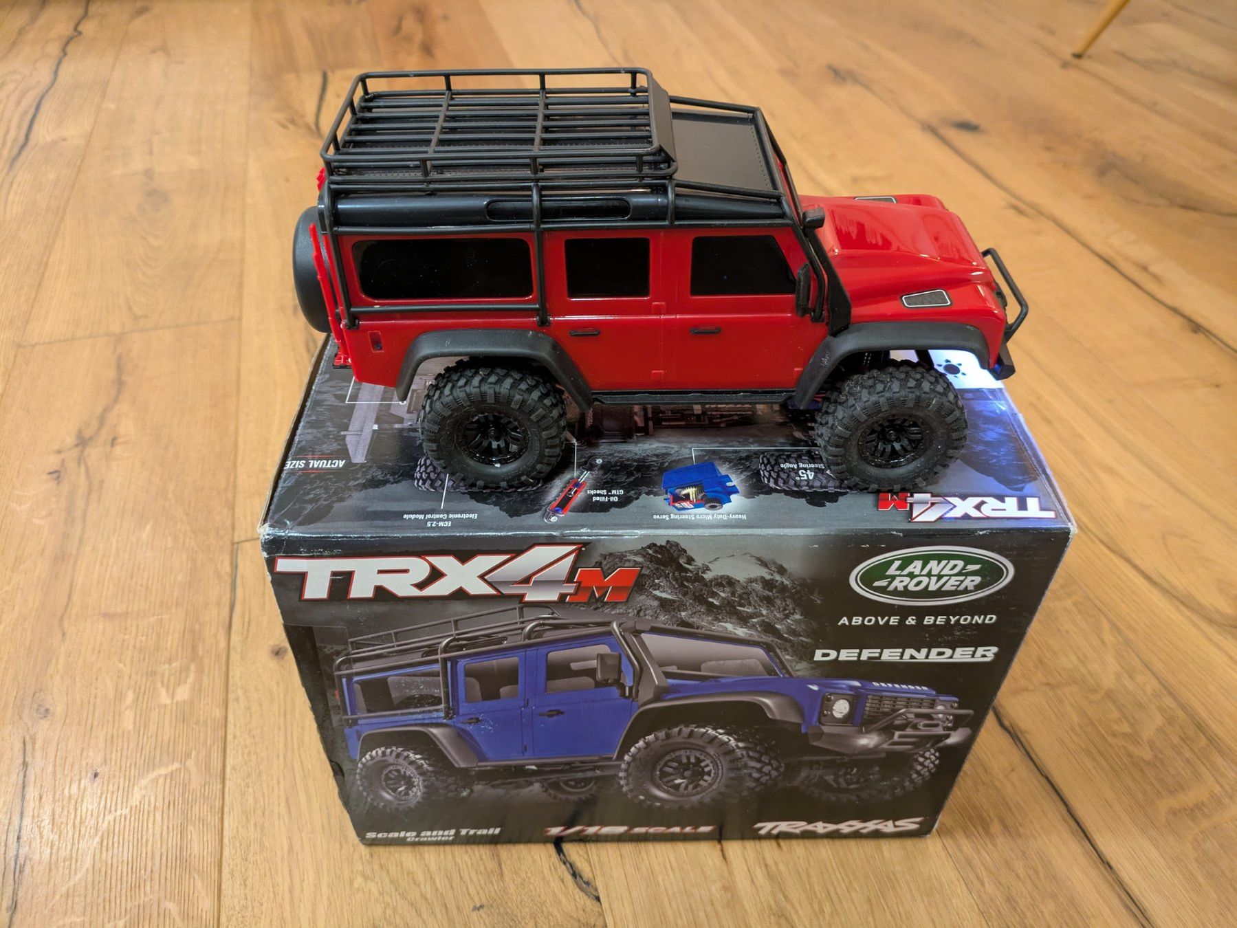 Traxxas Modellismo RC: Traxxas TRX-4M Defender mit Furitek Brushless-System – Usato da Bremgarten AG venduto da Biit0