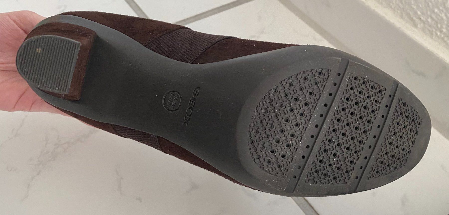 Geox Scarpe da donna: Geox Schuhe mit Absatz, braun, Gr. 38 – Usato da Emmenbrücke venduto da Florentina27 6