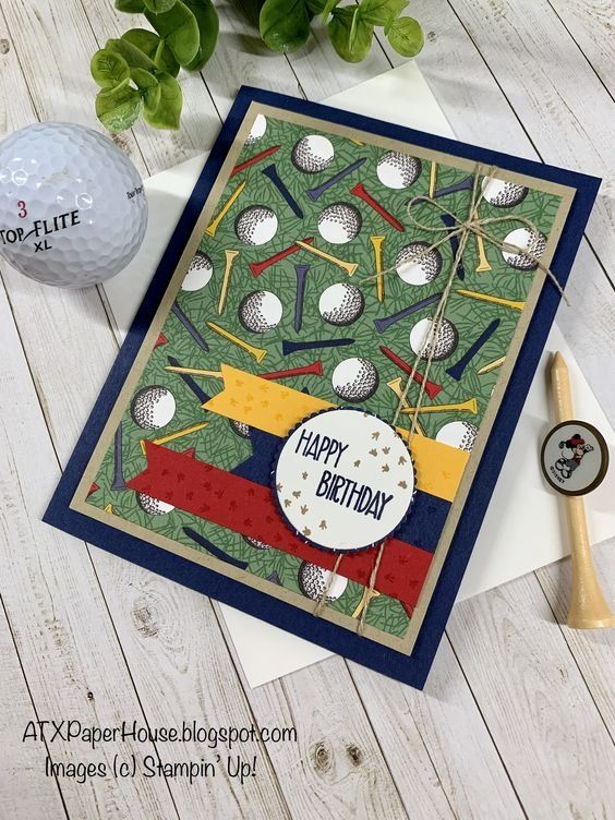 Stampin' up! Carta: Stampin up Designerpapier "Golfclub" – Nuovo (secondo la descrizione) da Frauenkappelen venduto da evangelina78 1