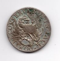 (674) Basel, 1/2 Taler 1741, Stadtansicht, Top