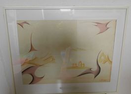 Sammlung Verkauf - Zeichnung -  Kunst Zeichnung v Balsiger