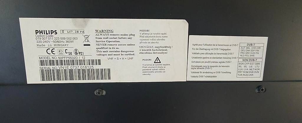 Fernseher: GRATIS grosser voll funktionsfähiger Philips TV – Gebraucht aus Killwangen von Swissaloha 2
