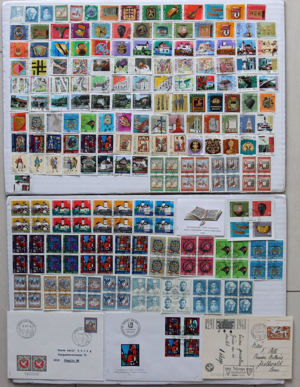 Tous les timbres: Briefmarken Pro Patria – D'occasion à Oberentfelden par lakipul