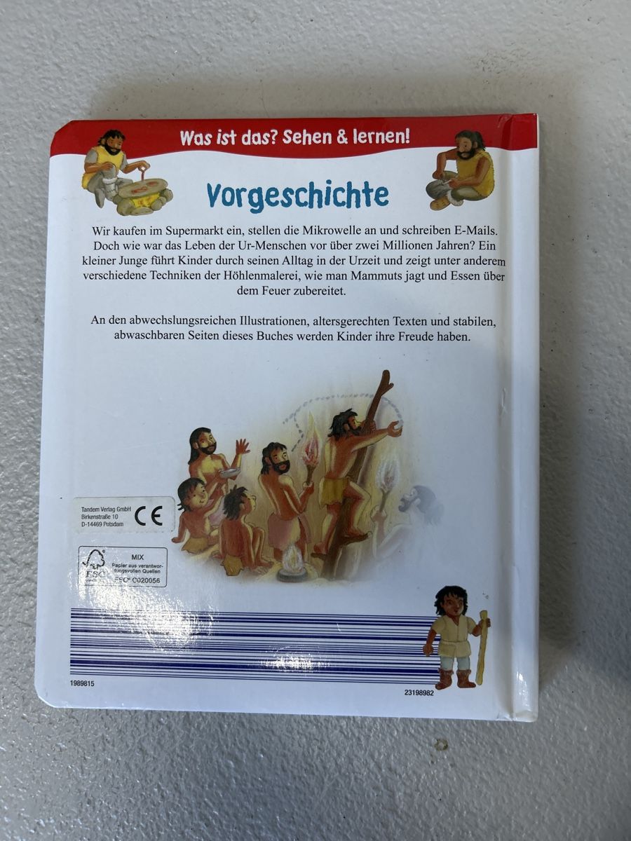 Bücher: Buch Vorgeschichte – Gebraucht aus Lostorf von Venice16 1