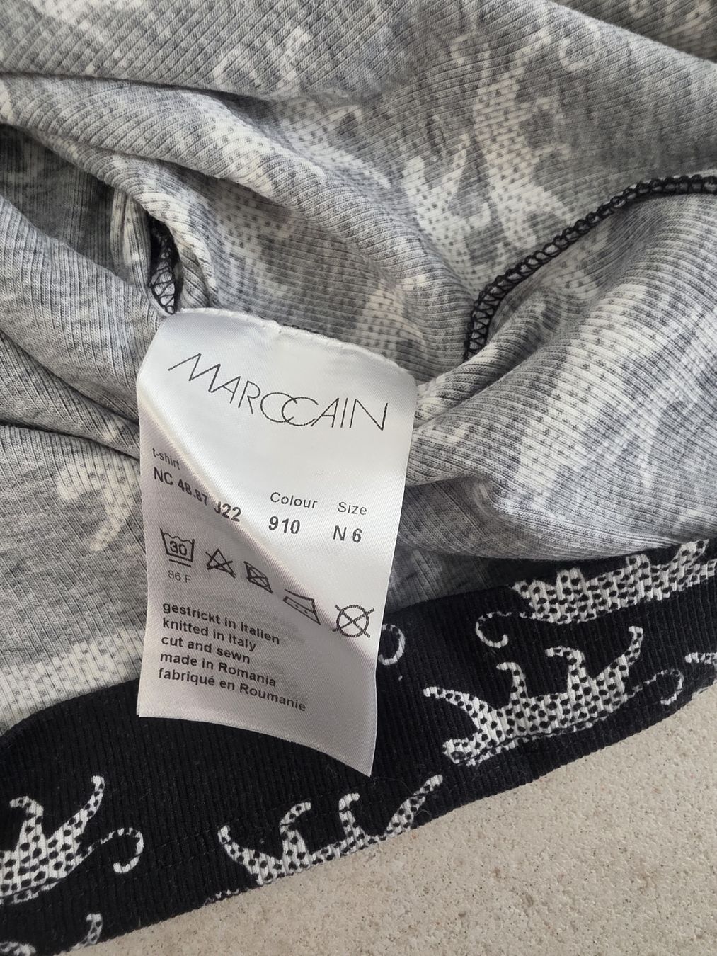 Marc Cain T-shirt: Marc Cain T- Shirt Leopard Nr. 6  – Nuovo (secondo la descrizione) da Berg TG venduto da lisboa.sky 1