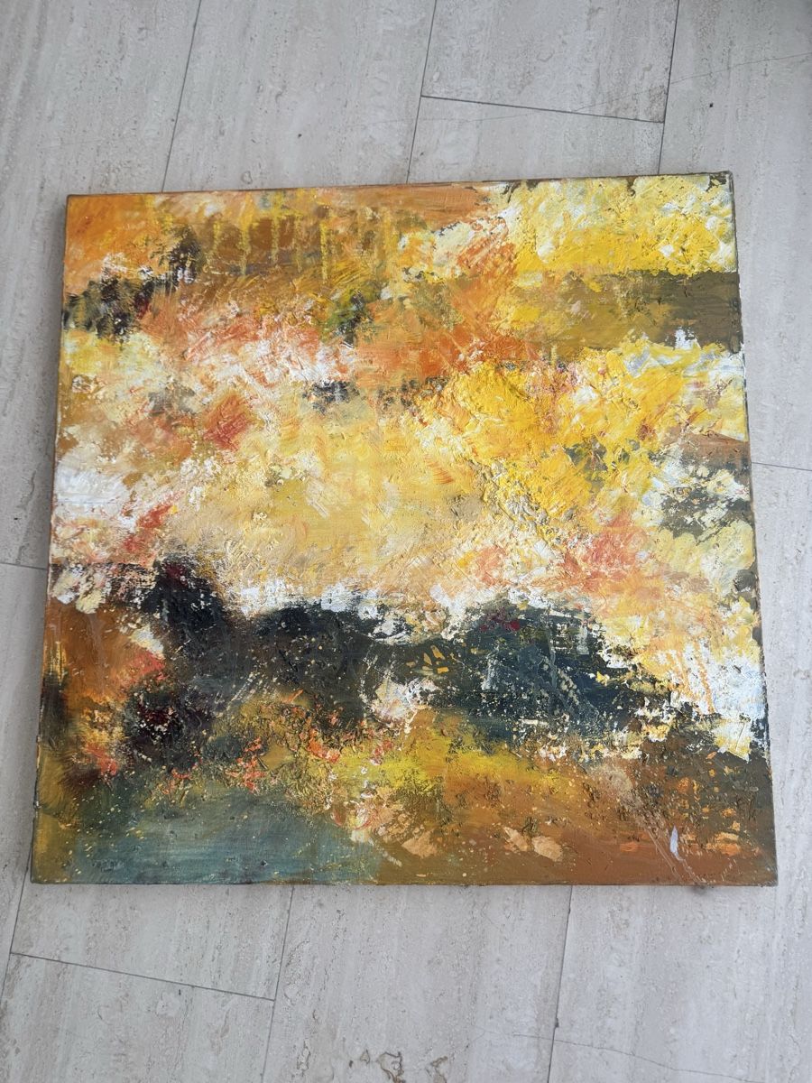 Tableaux: Zwei schöne abstrakte Acryl Bilder – D'occasion à Zürich par Sira33 1