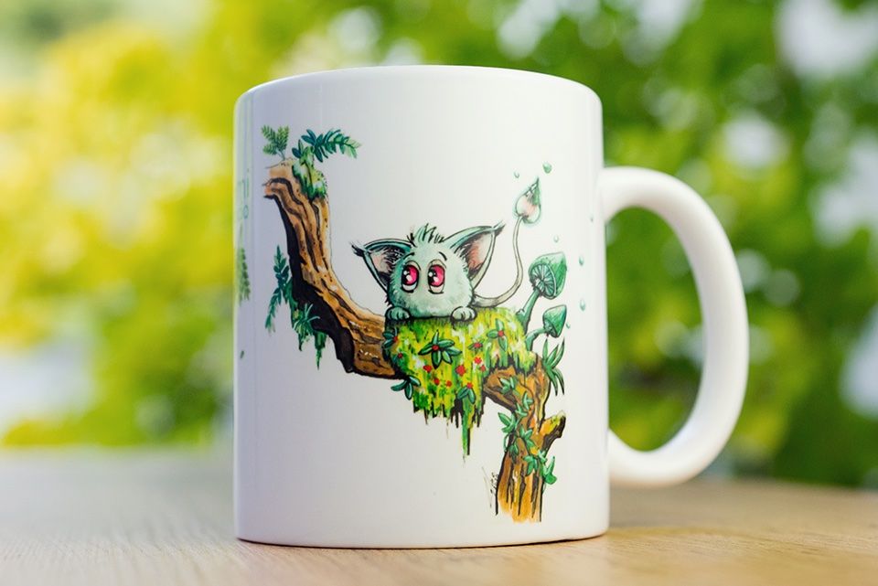 Tazze: Mug Loomi Jungle – Nuovo e nell'imballaggio originale da Champagne venduto da LoomiStudio 3