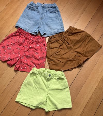 Girls' Summer Shorts Bundle - Size 3-4 Years - Great Value!