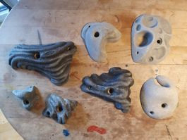 7 Stk Klettergriffe