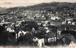 St. Gallen. Stadtansicht