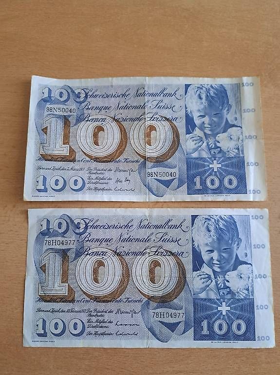 Banconote: Billets banque Suisse – Usato da Lausanne venduto da sus_nyq5