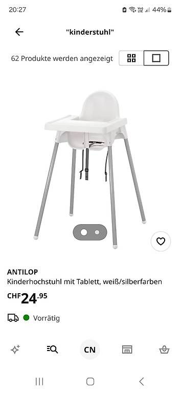 Hochstühle: Kindersitz – Gebraucht aus Mägenwil von ern_hqn7