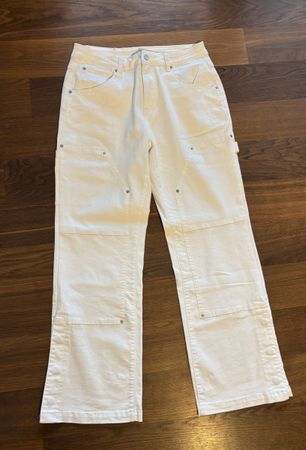Weisse H&M-Jeans, Grösse M