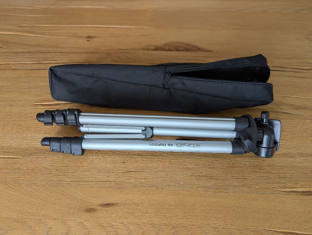 König & Meyer Treppiedi & Teste: Konig KN-TRIPOD21 tripod aluminium 1m30cm – Usato da Zürich venduto da NICKDUSS 4