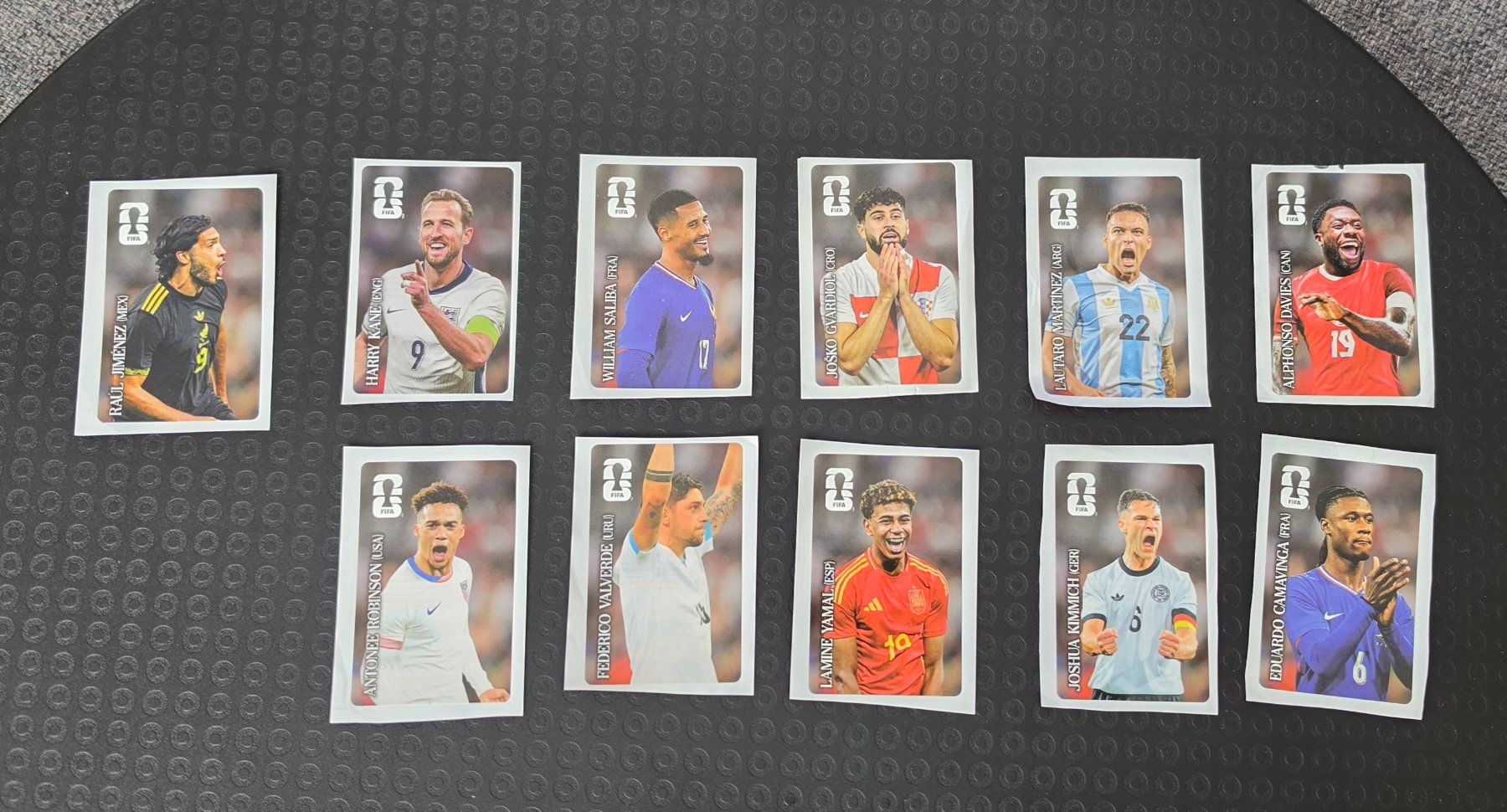 Panini Sammelbilder & Trading cards: 11 Coca-Cola Sticker WM 2026 – Gebraucht aus S. Antonino von simo10