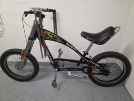 Chopper Velo / Cruiser Bike mit Flammen-Design