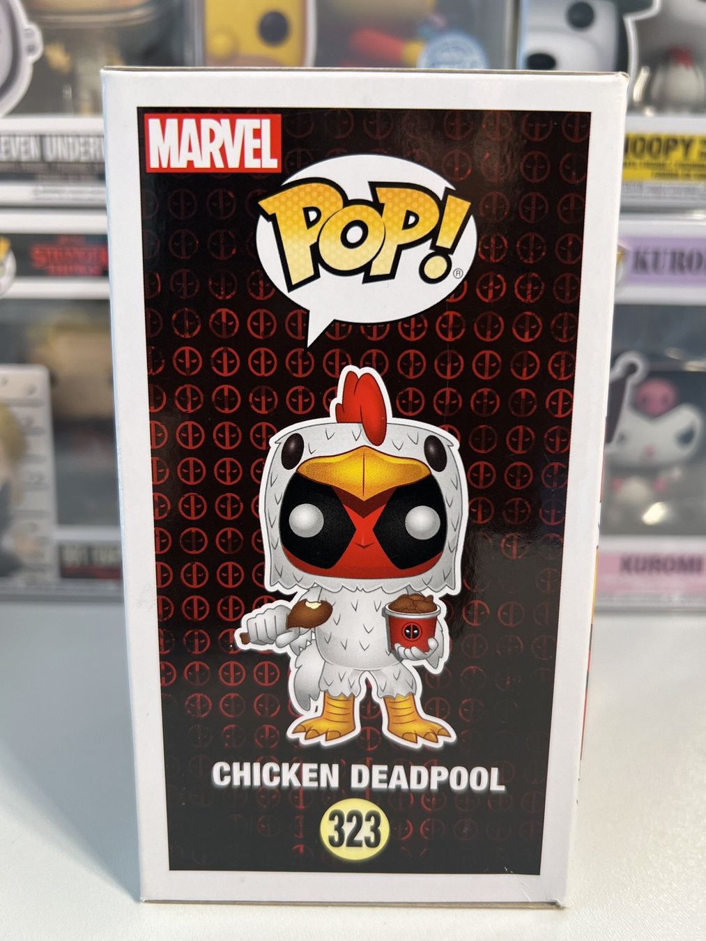 Funko Statuette: Funko POP! Marvel Deadpool Chicken Deadpool Edition Limitée – Nuovo e nell'imballaggio originale da Le Mouret venduto da perfectbijou 1