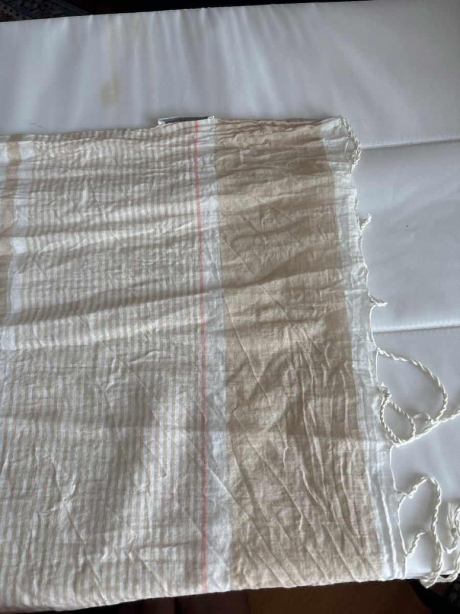 Foulards & écharpes: Schal Opus gestreift beige  – D'occasion à Sirnach par khe_q88w 2