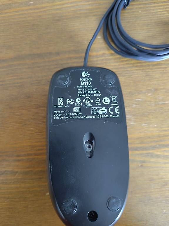 Logitech Maus: Logitech B110 Maus – Gebraucht aus Wohlen AG von gnabbr 1