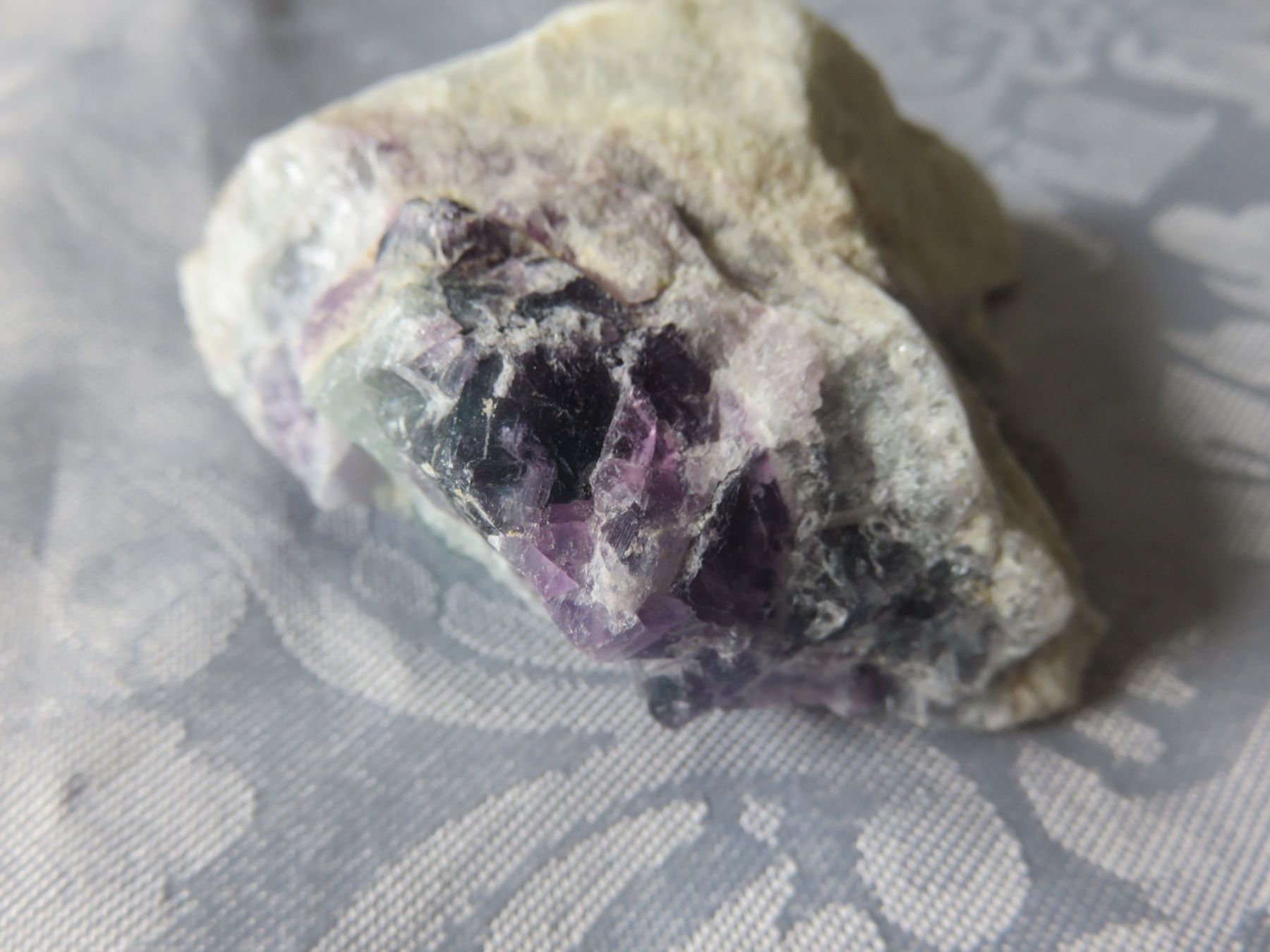 Minerali & Pietre curative: Fluorith grün violett, roh – Nuovo (secondo la descrizione) da Rümlang venduto da BoutiqueMonique16 2