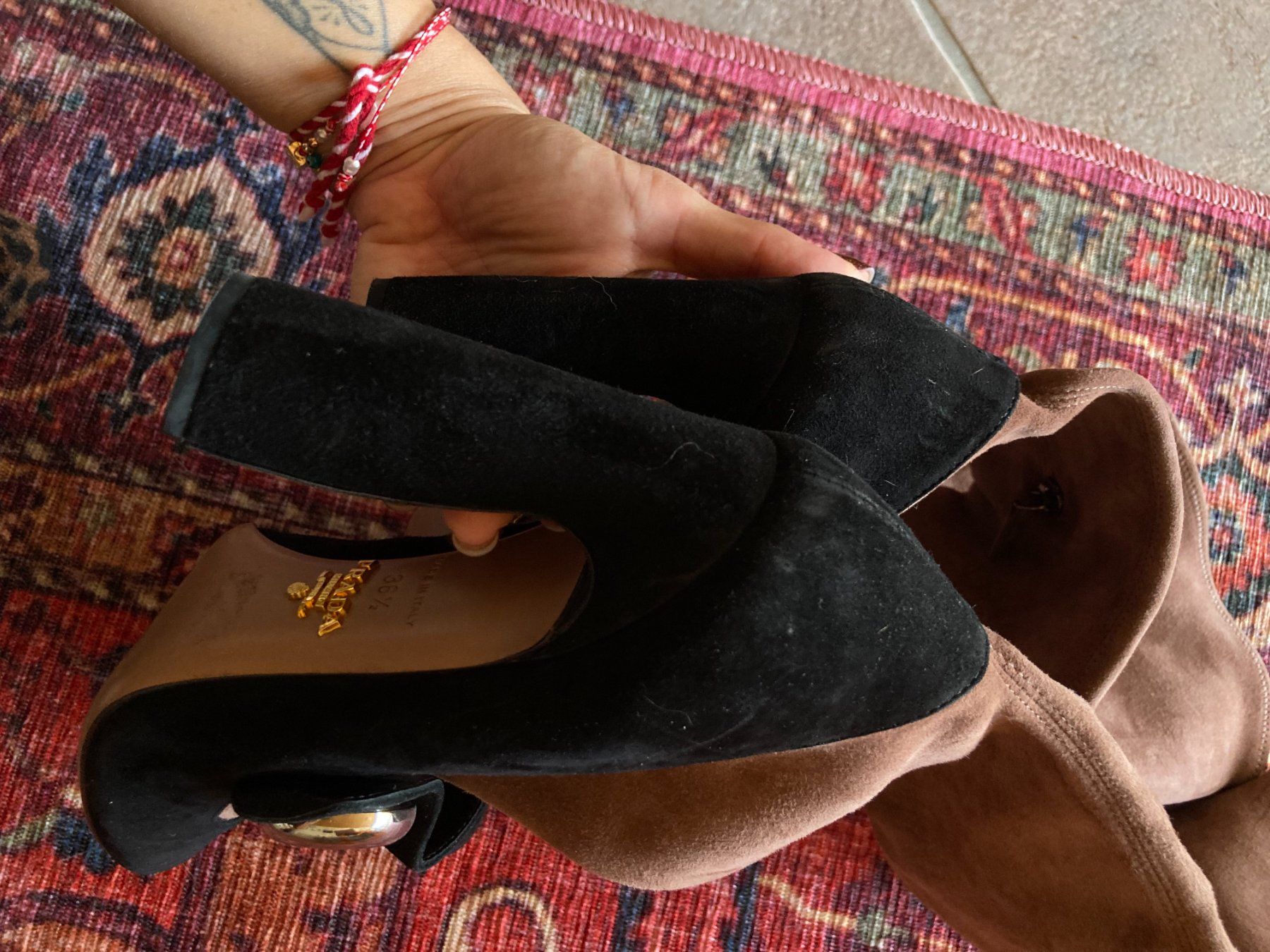 Damenschuhe: Bottes Prada – Gebraucht aus Neuchâtel von A01100 2