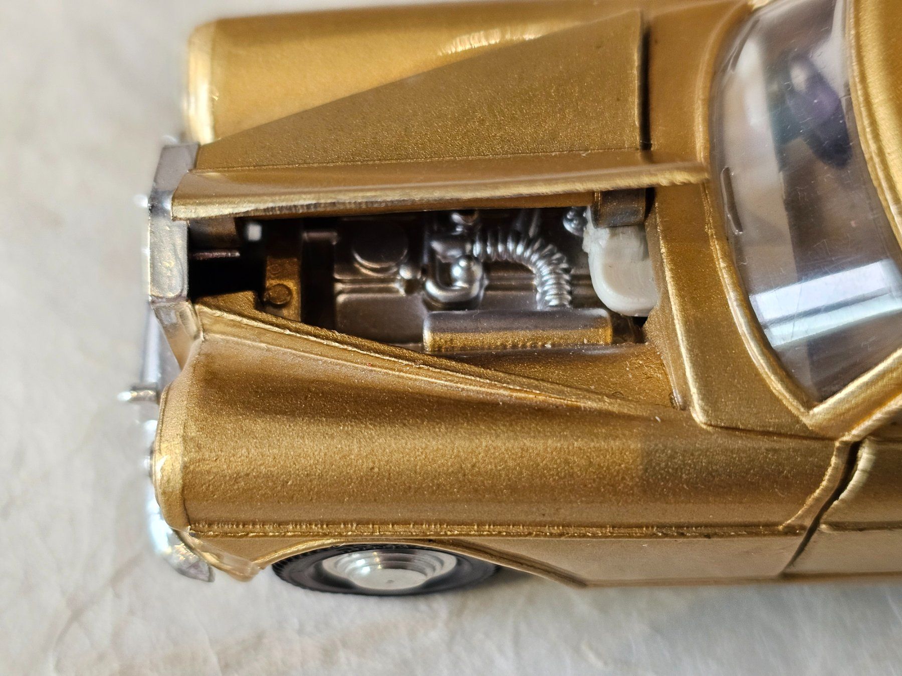Rolls Royce Modellini d'auto: Rolls Royce Dinki Toys 127 Silver Cloud III gold – Usato da Sirnach venduto da windrad65 2