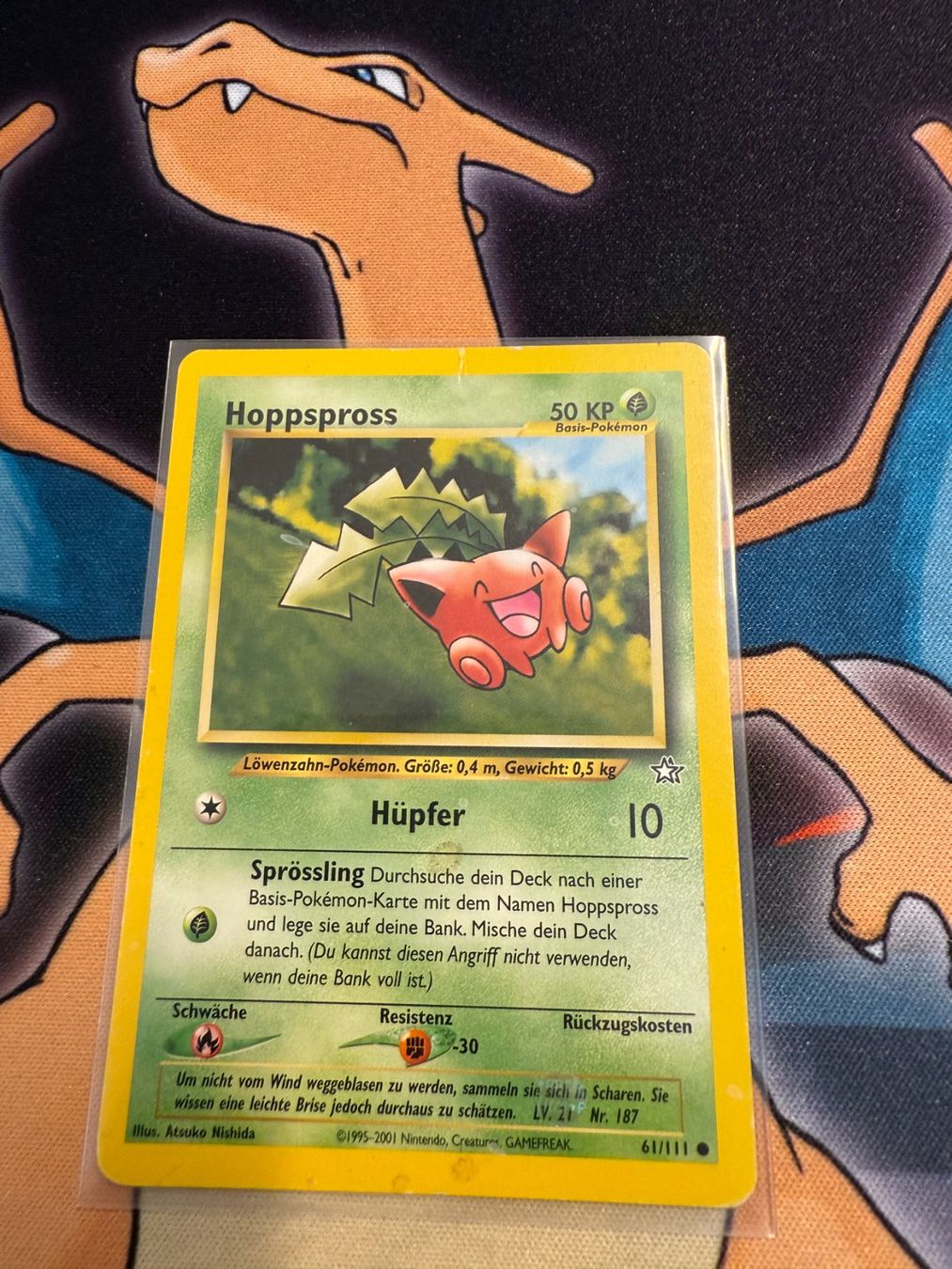 Pokémon Carte collezionabili: Hoppspross (NG 61) - Neo Genesis – Usato da Bülach venduto da Pfrenzel