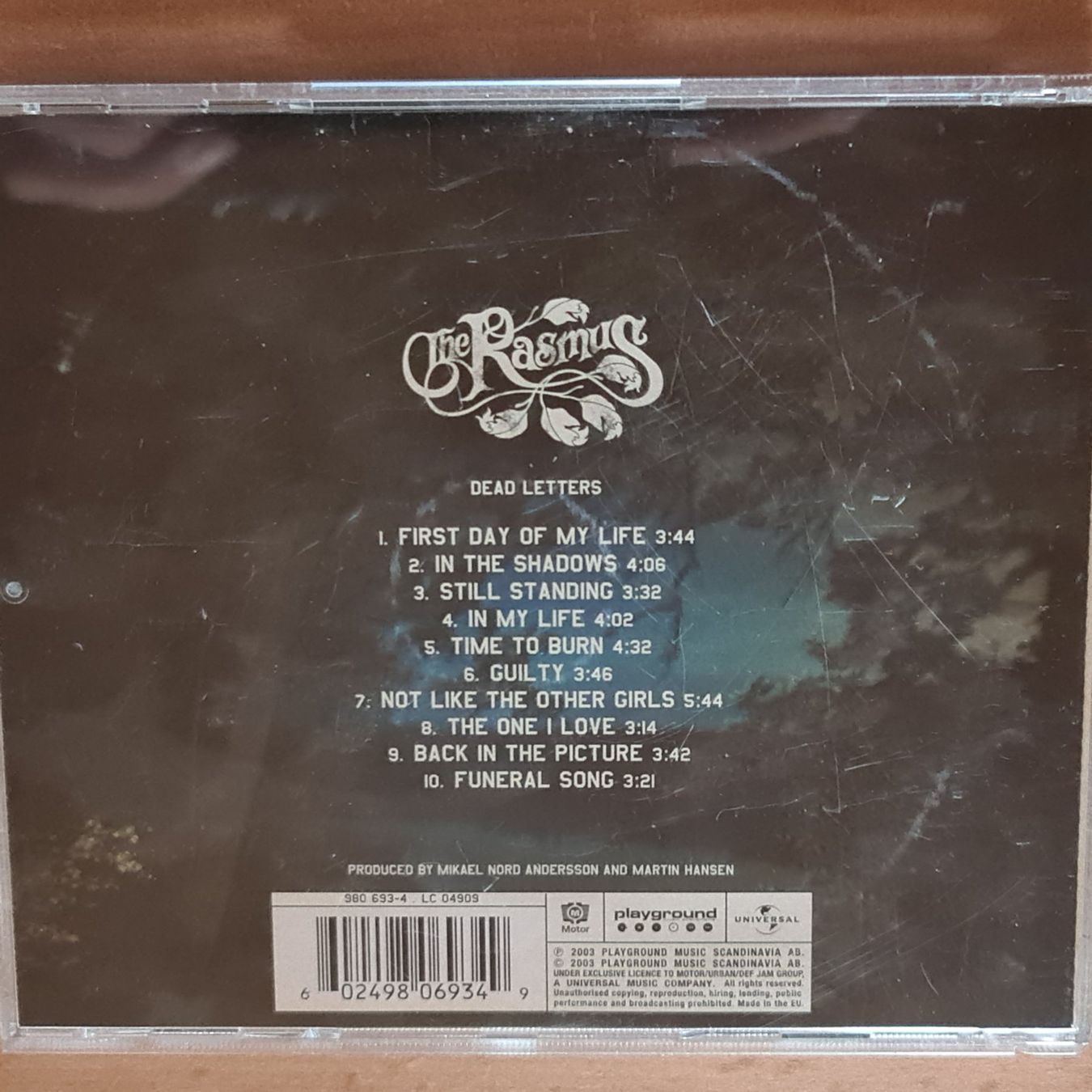 CD: CD The Rasmus – Usato da Dintikon venduto da Vexi 1