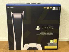 PlayStation 5 Digital Edition CFI-1016B – komplett mit OVP