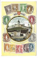 Eidg. Post Schaffhausen  CH-Briefmarken: Helvetia Tell 1909
