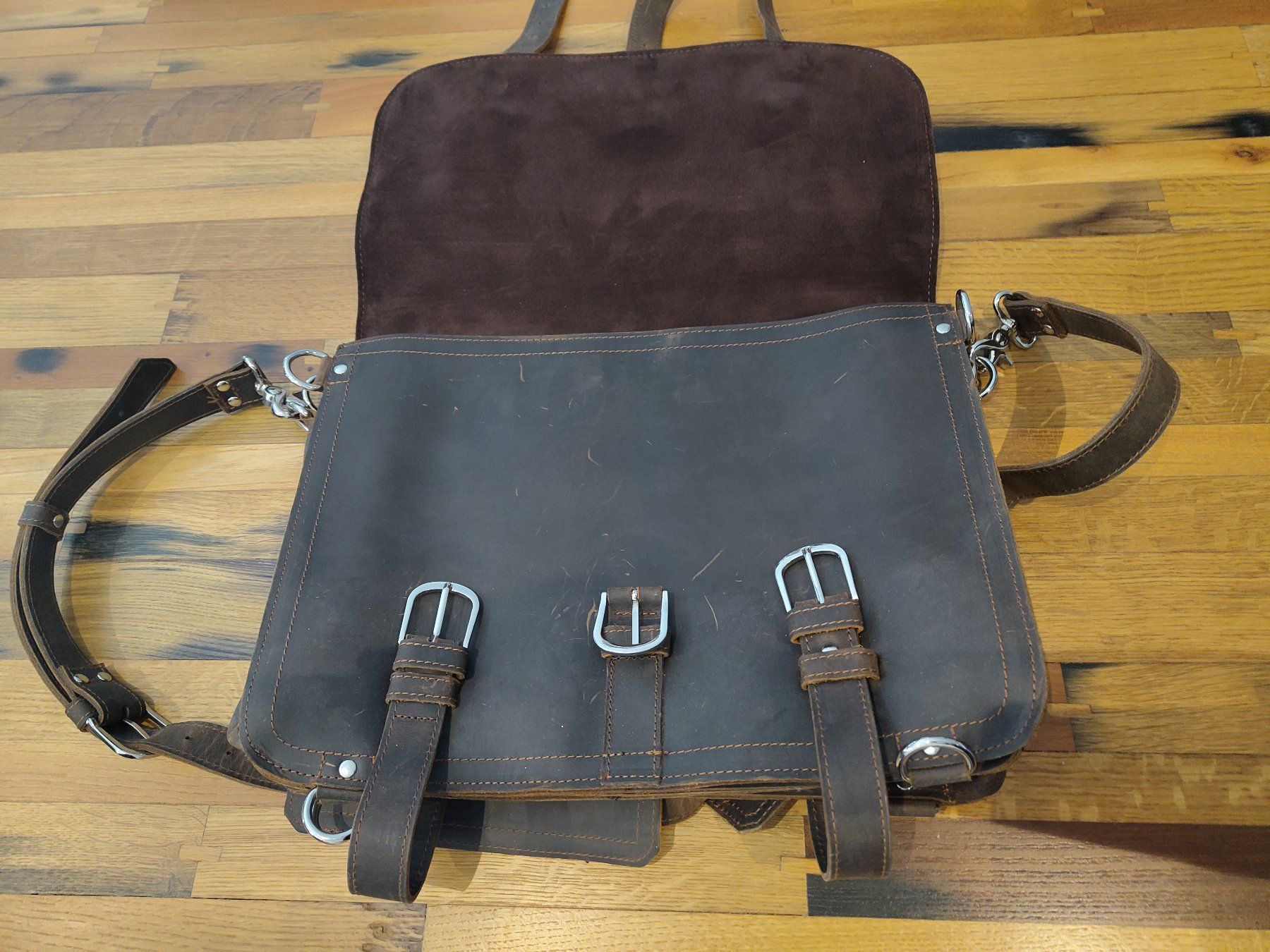 Borse: Kuriertasche aus Leder – Usato da Winterthur venduto da cheesedead 1