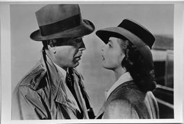 Film - Humphrey Bogart & Ingrid Bergman in Casablanca, TOP