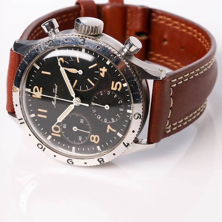 Orologi: Mathey-Tissot Type XX  1950s  Fully Original  Pilot – Usato da Froideville venduto da ChrisGuitars 4