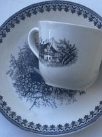 Vintage Tasse mit Unterteller, Old Abbey Ware, Vintage.