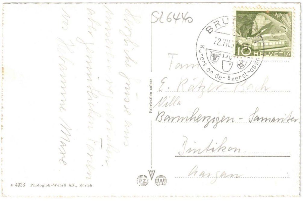 Cartes postales: Brunnen - 4 Bild AK – D'occasion à Binningen par Mountainrider 1