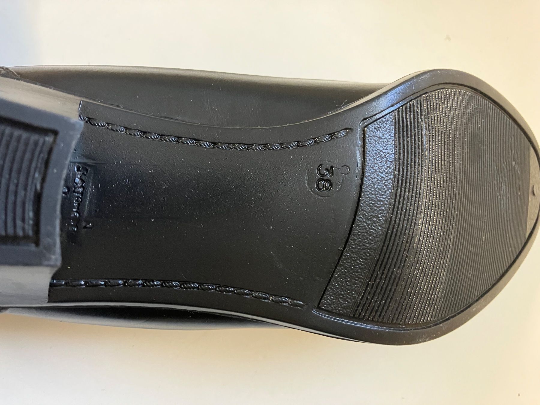 Scarpe da donna: Bequeme Damen Halbschuhe, Grösse 38, Schwarz – Usato da Basel venduto da ampra2276 3
